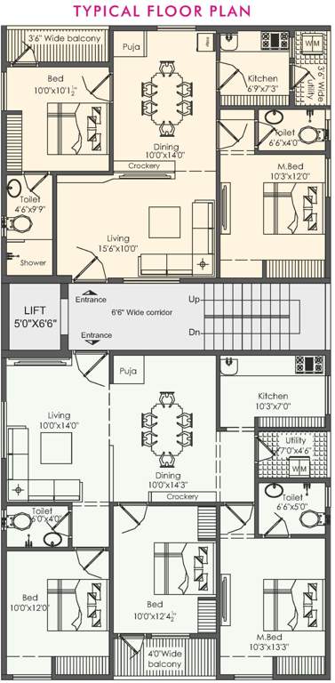 Images for Cluster Plan of Vaishno Raj Laxmi Residency