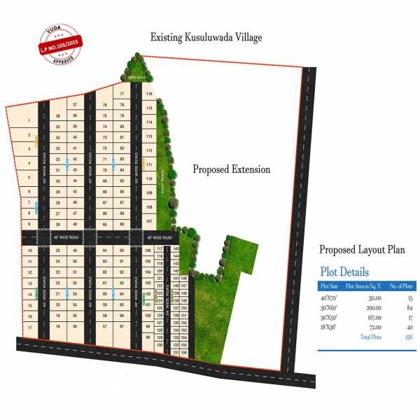 Images for Layout Plan of Swathi Lucky Anandapuram