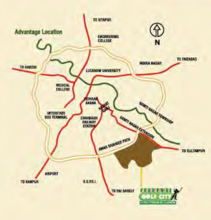  palm ville Location Plan