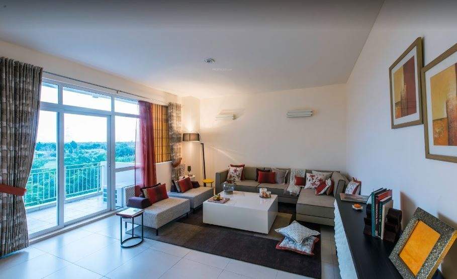 the park apartments Living Area