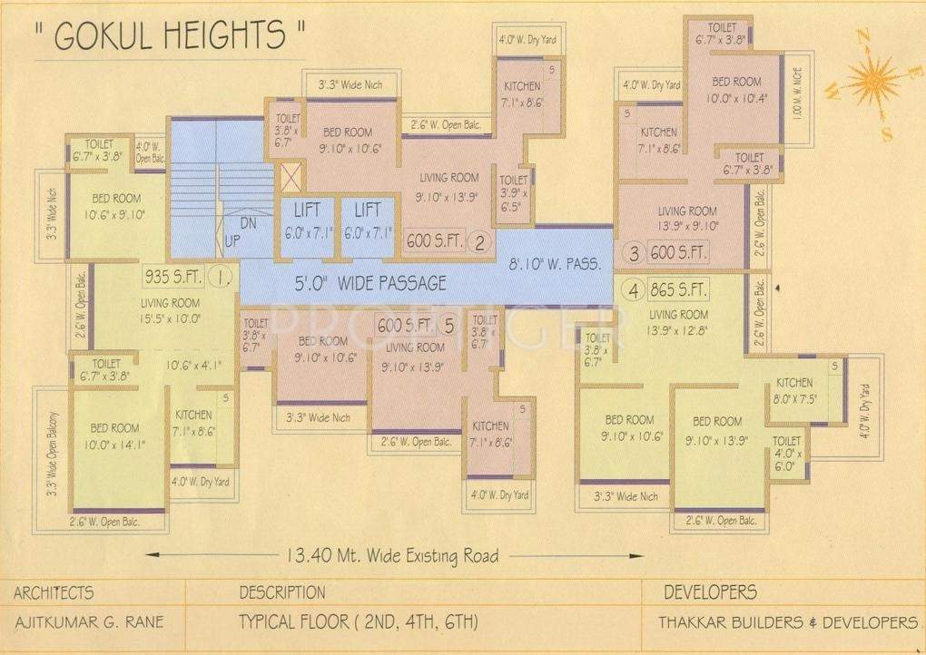 Images for Cluster Plan of Thakkar Gokul Heights