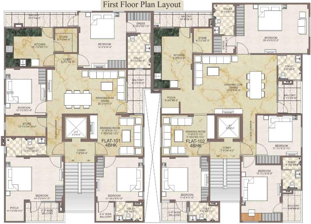 Images for Cluster Plan of Aashish Om Shanti Ganga