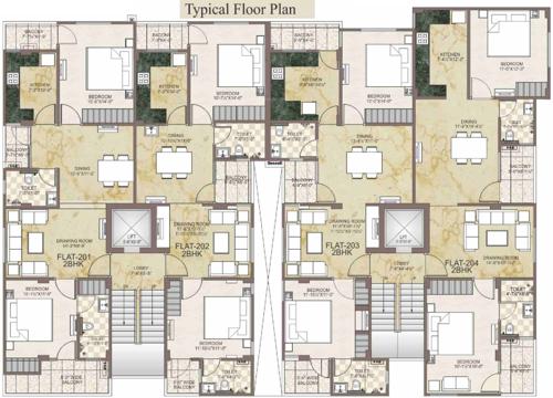 Images for Cluster Plan of Aashish Om Shanti Ganga