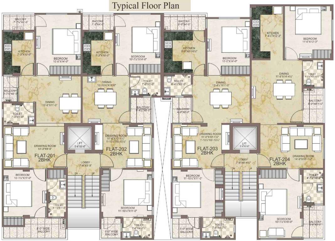Images for Cluster Plan of Aashish Om Shanti Ganga