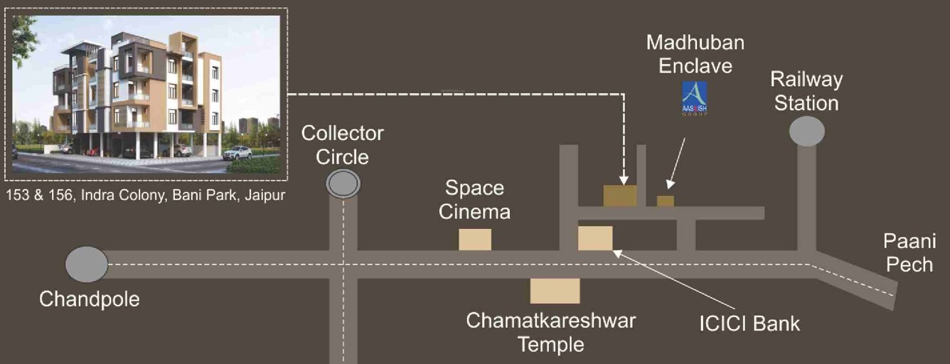 Images for Location Plan of Aashish Om Shanti Ganga