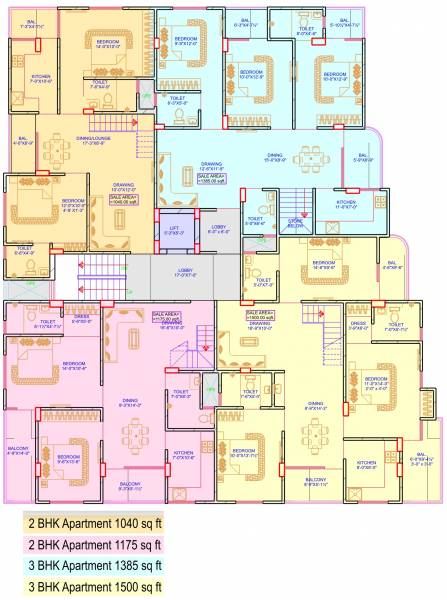 Images for Cluster Plan of Sanrachna Swroop Enclave
