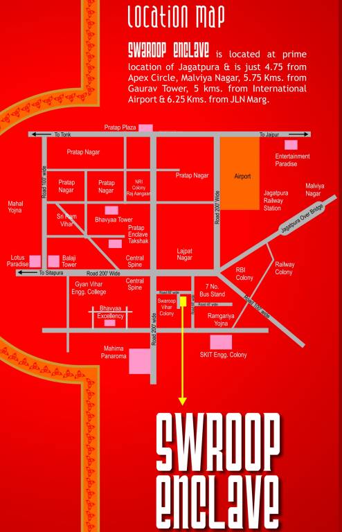 Images for Location Plan of Sanrachna Swroop Enclave