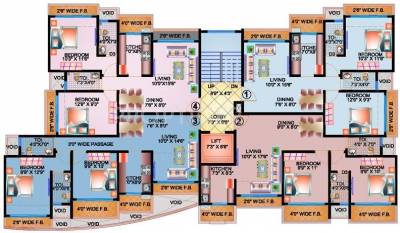 Images for Cluster Plan of Bholenath Developers Residency