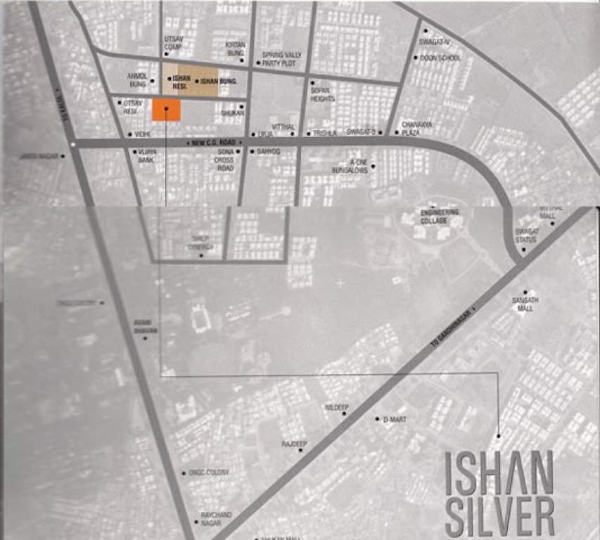  ishan silver Location Plan