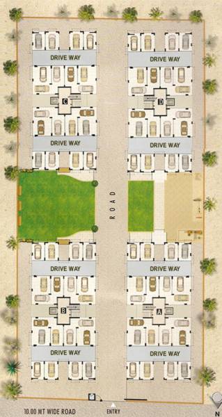 Images for Layout Plan of Sheladia Panchgini Appartment