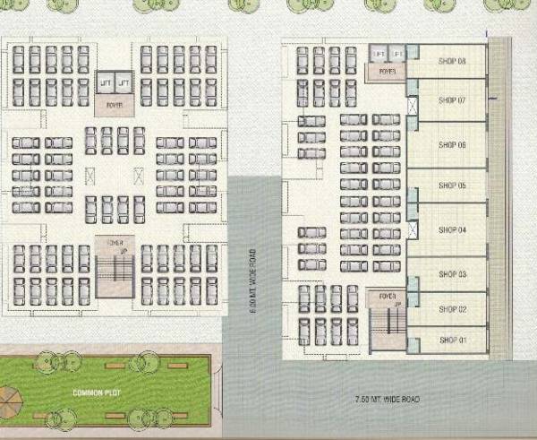 Images for Cluster Plan of Sun Radhe Heights