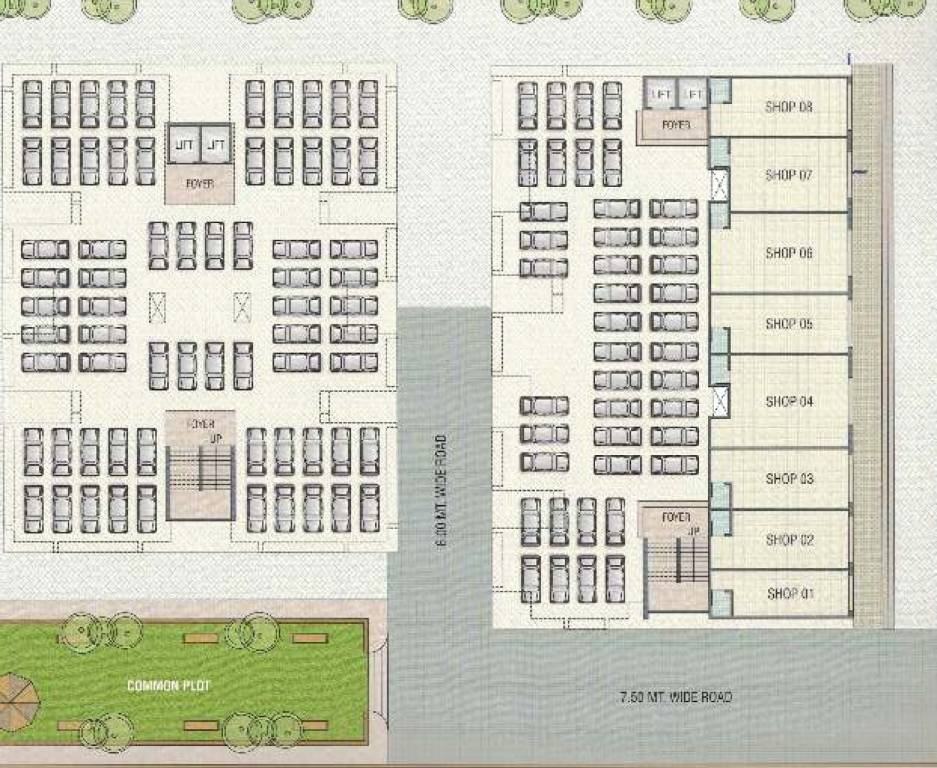 Images for Cluster Plan of Sun Radhe Heights