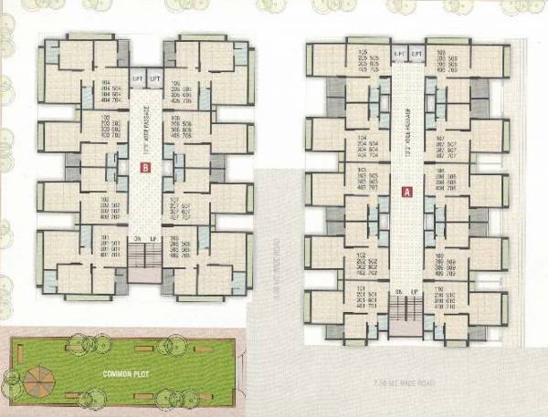 Images for Cluster Plan of Sun Radhe Heights