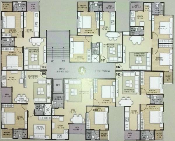 Images for Cluster Plan of Shlok Sharnam Paradise