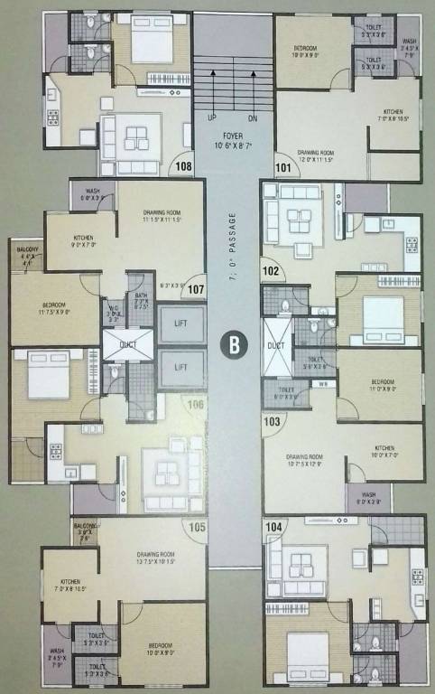 Images for Cluster Plan of Shlok Sharnam Paradise