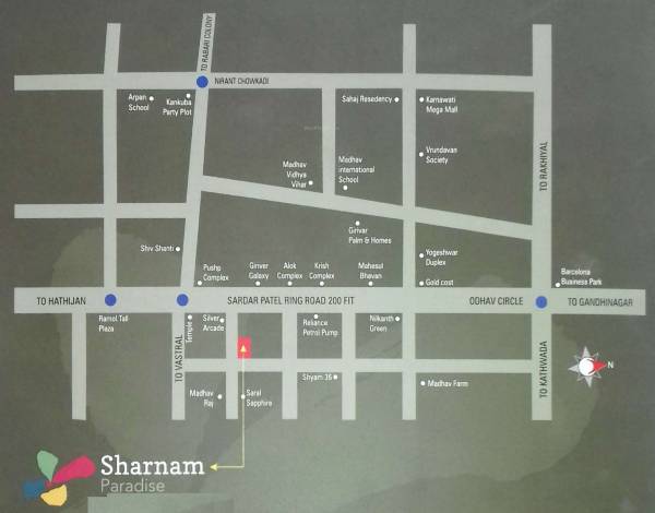 Images for Location Plan of Shlok Sharnam Paradise