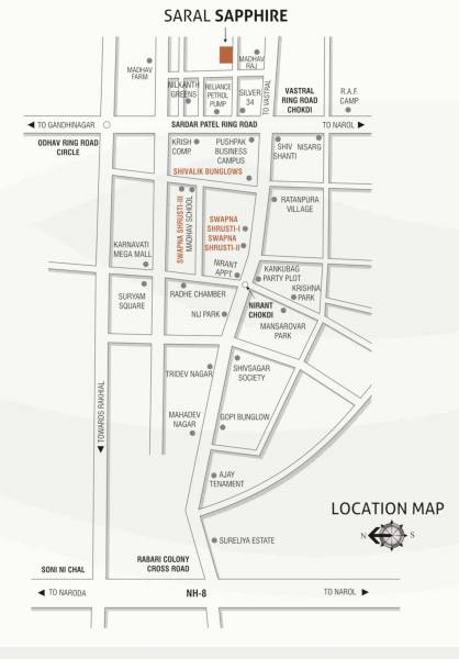  sapphire Location Plan