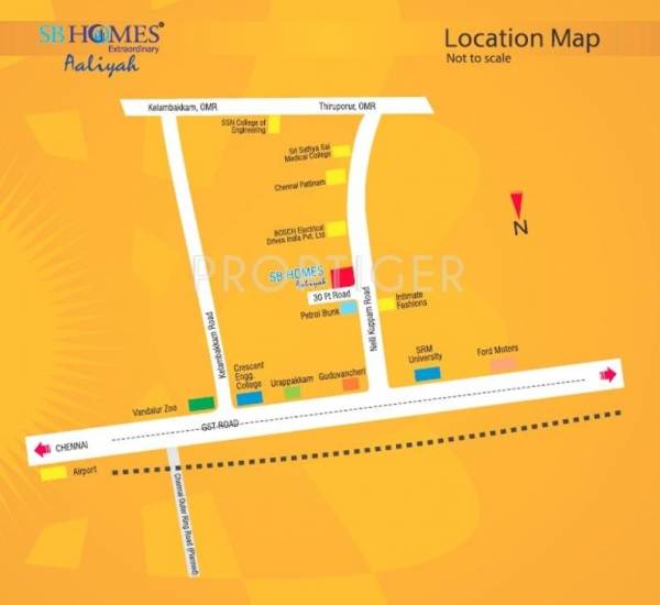 Images for Location Plan of SB Homes Aaliyah