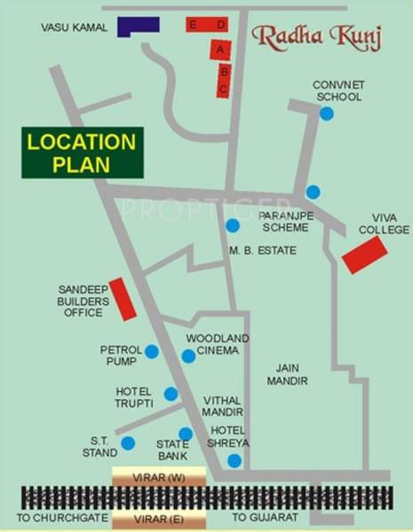 Images for Location Plan of SB Lifespaces Radha Kunj