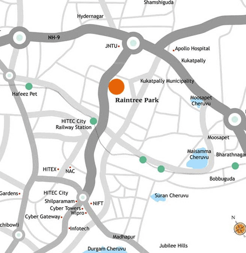  raintree-park-phase-1 Location Plan