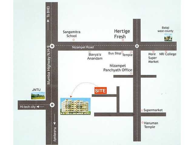 ksr Location Plan