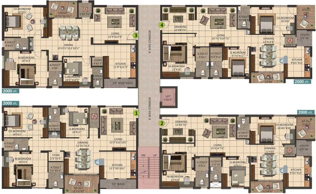  timbre Images for Cluster Plan of Anuhar Timbre
