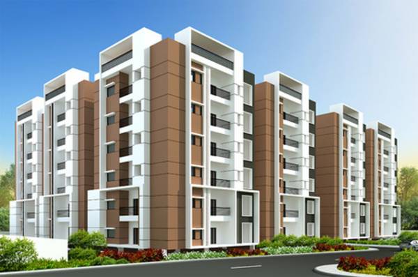 Images for Elevation of Gowra Hallmark Palm Breeze Apartment