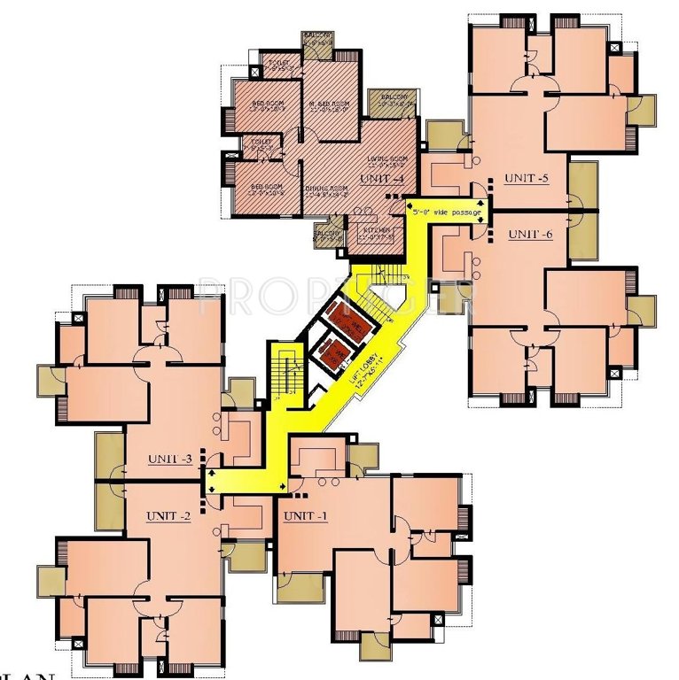 Images for Cluster Plan of Piyush Group Heights