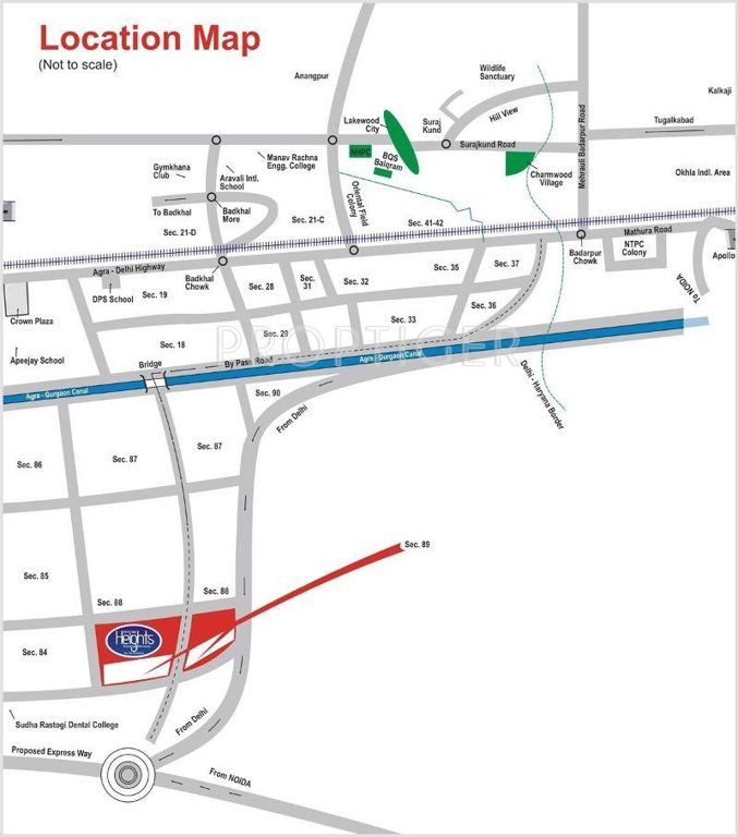Images for Location Plan of Piyush Group Heights
