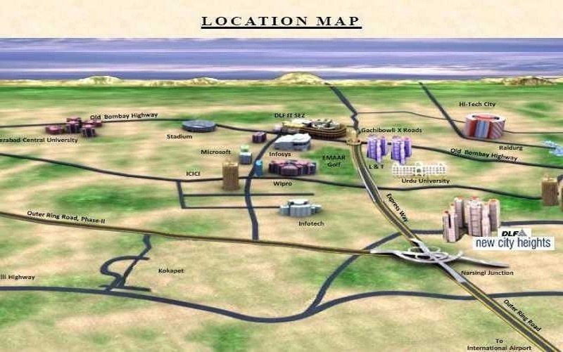  new city heights  Location Plan