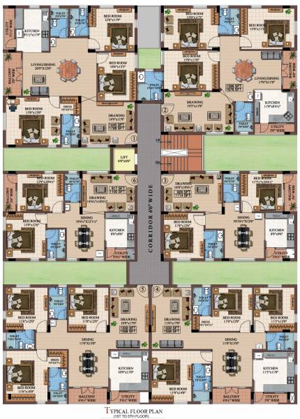 Images for Cluster Plan of Maphar Sabz Residency