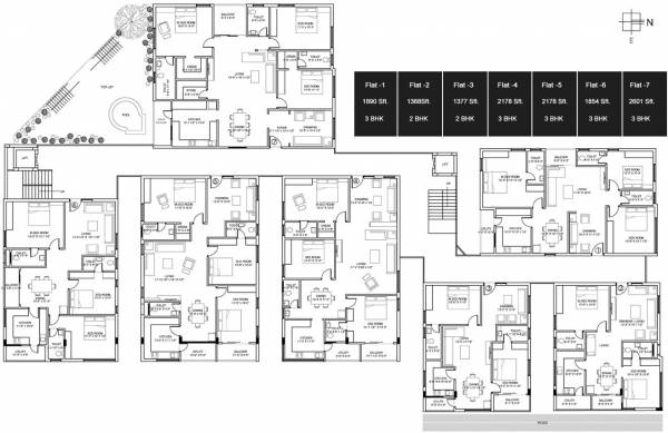 Images for Cluster Plan of Rami Reddy Laxmi Ram Trident