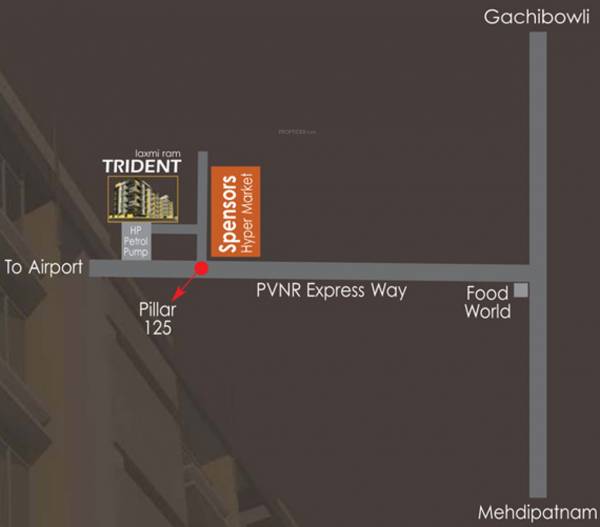 Images for Location Plan of Rami Reddy Laxmi Ram Trident