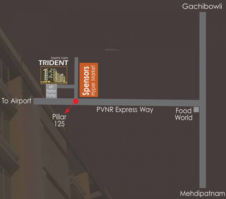 Images for Location Plan of Rami Reddy Laxmi Ram Trident