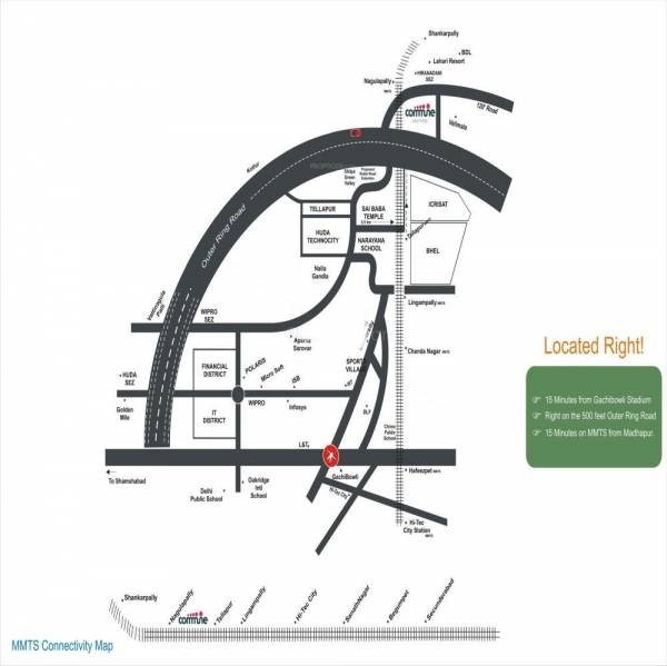  the-commune Location Plan
