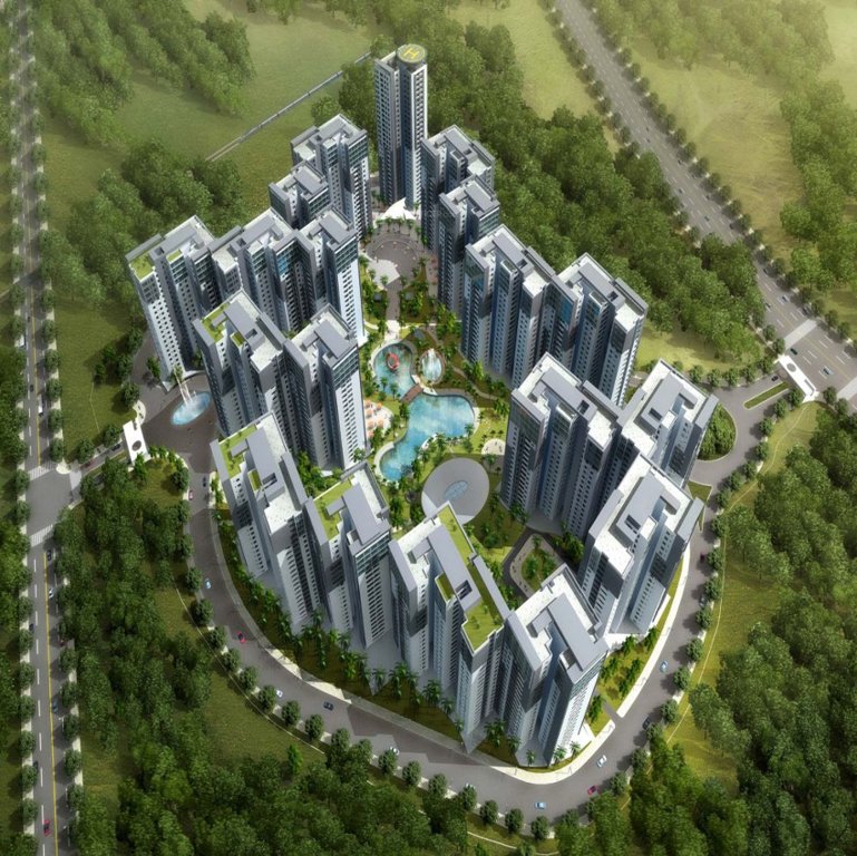 the commune Elevation