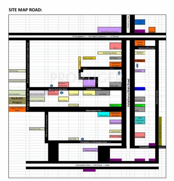 Real Agent India Rockville Location Plan