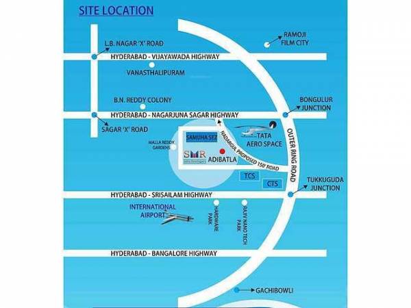 locationPlan of SMR I T Woods