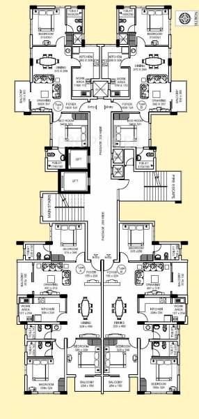 Images for Cluster Plan of Tanzeel Chalet Images for Cluster Plan of Tanzeel Chalet