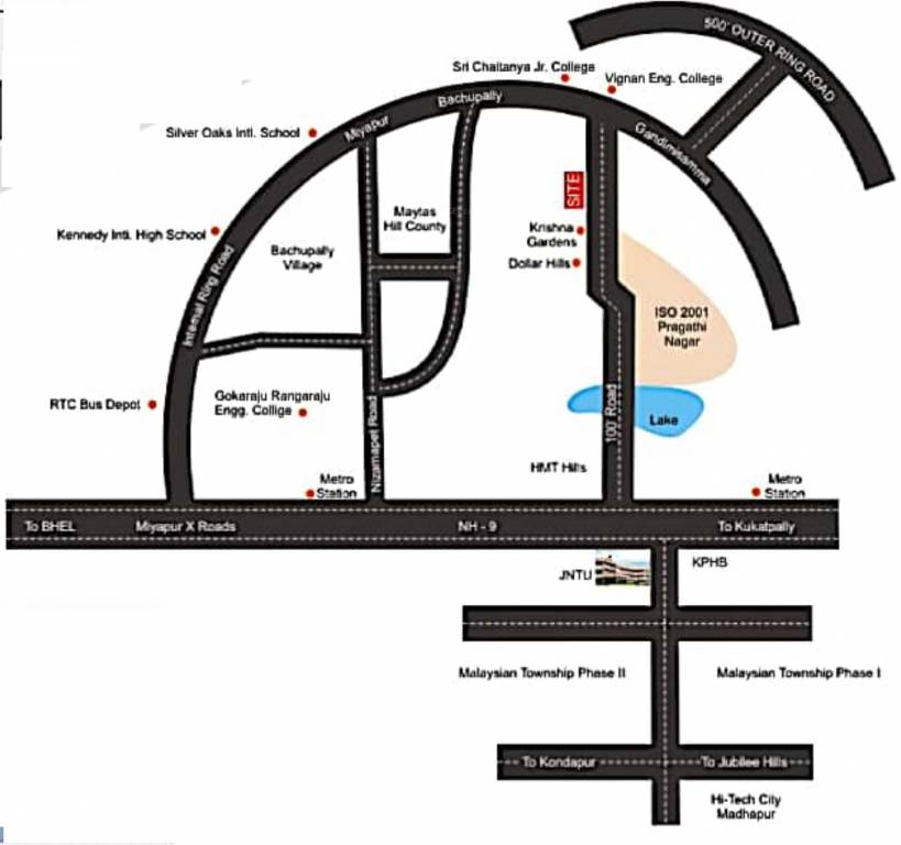  apple homes Location Plan