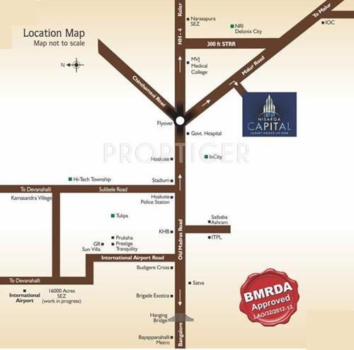 Images for Location Plan of Nisarga Nisarga Capital