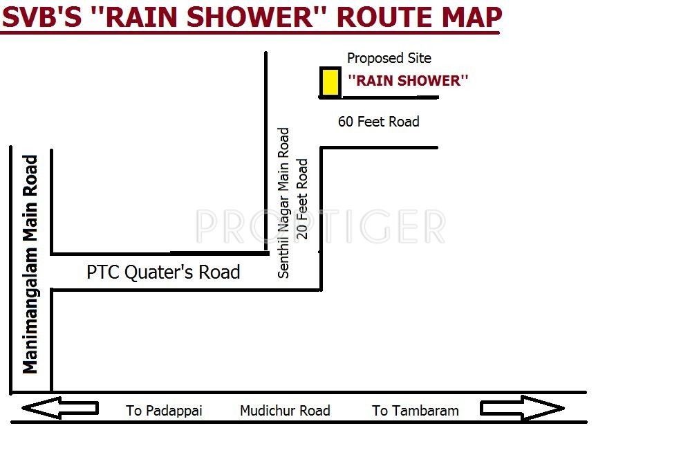 Images for Location Plan of Sakthivel Rain Shower
