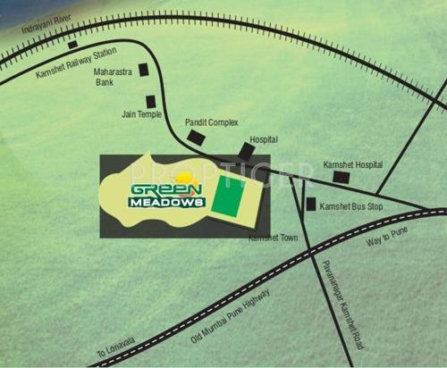  green-meadows Images for Location Plan of Sancheti Associates Green Meadows