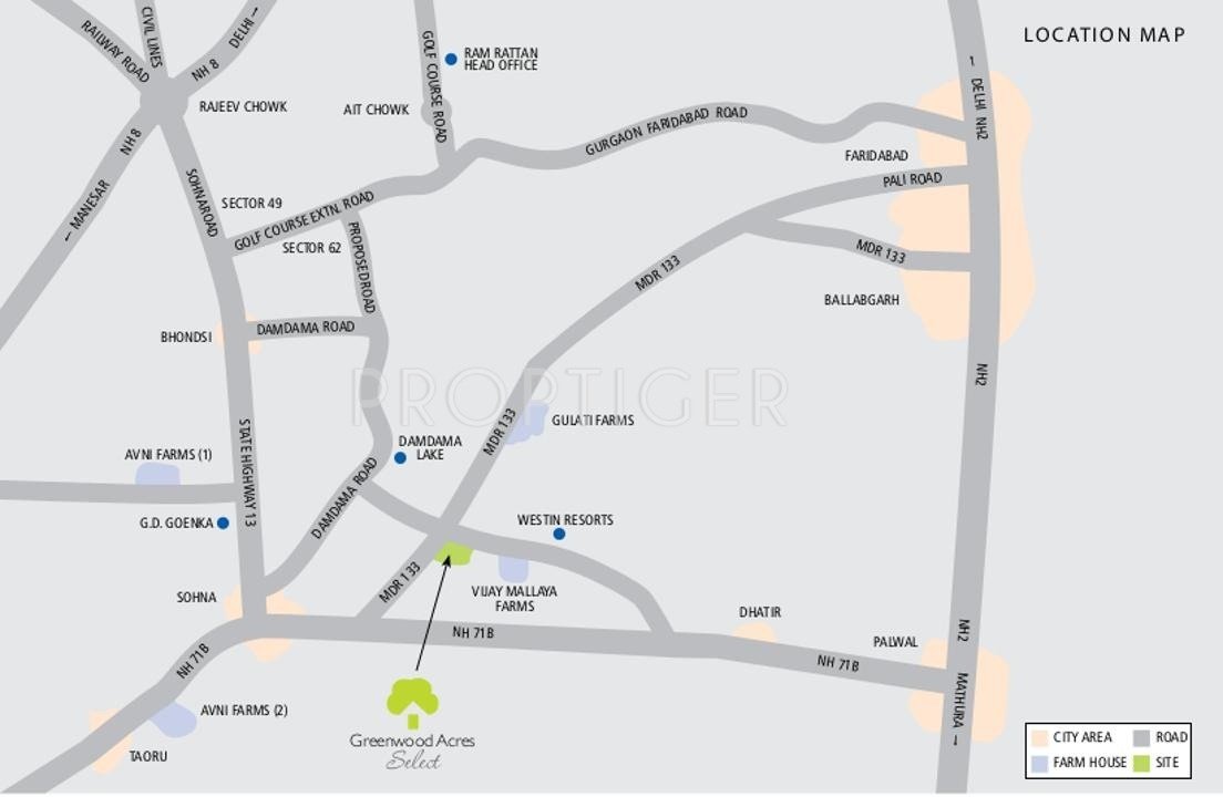 Images for Location Plan of Ram Greenwood Acres Select