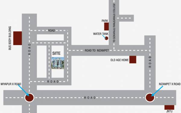 Images for Location Plan of Lakshmi Infratech Royal Arch