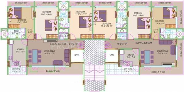 Images for Cluster Plan of Shree Krishna Habitat