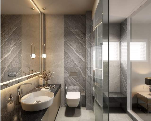 vedic village greentech city Bathroom
