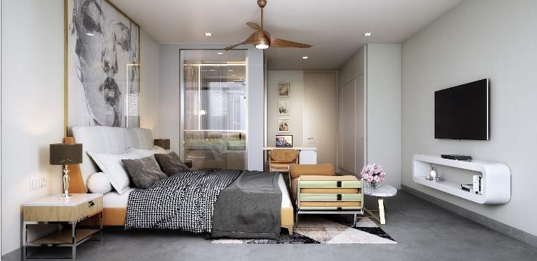 vedic village greentech city Bedroom