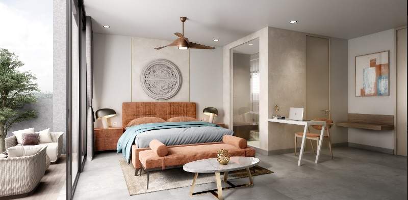 vedic village greentech city Bedroom