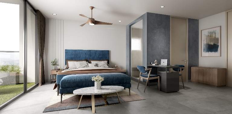 vedic village greentech city Bedroom